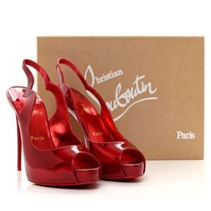 Christian Louboutin hot chick sling Alta.